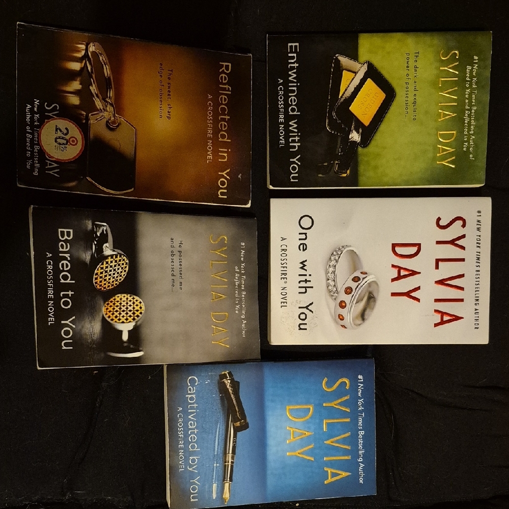 Sylvia Day Crossfire Novel Book Set Of 5